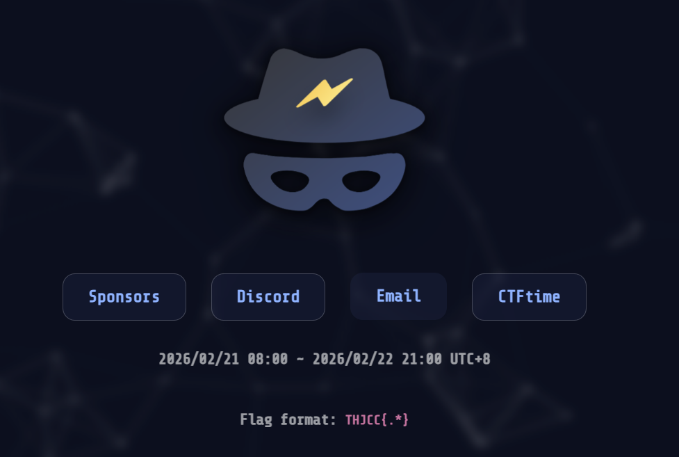 (English) Writeup THJCC CTF 2026